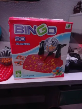 Juego de Bingo 90 Números Familiar