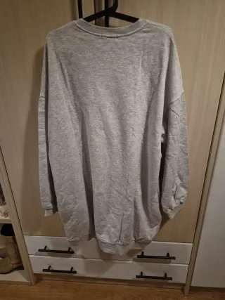 Sudadera Vestido Bershka Talla L