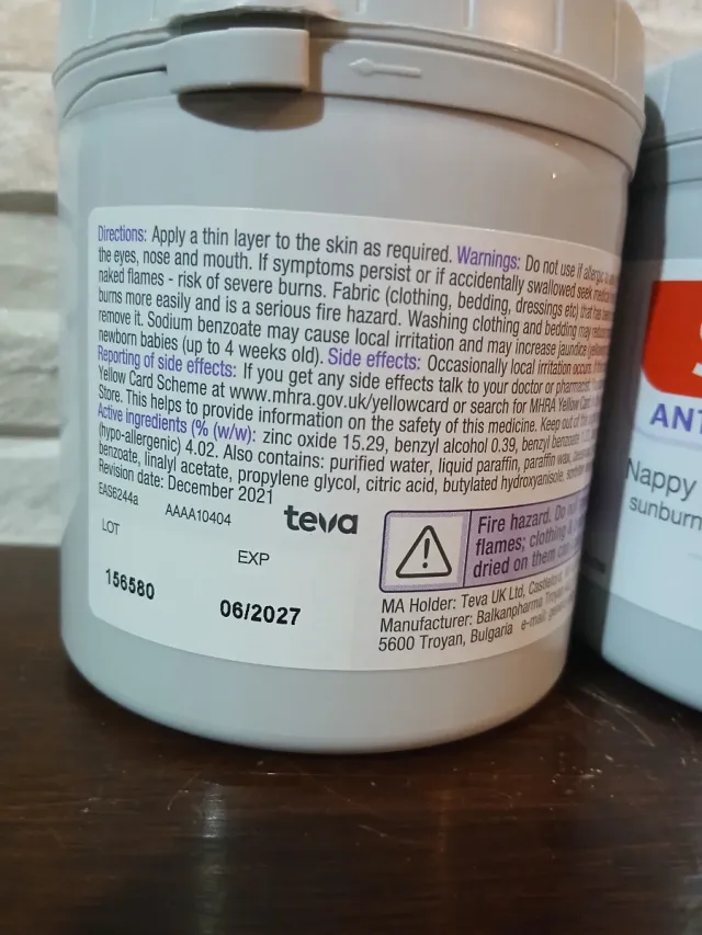 2 crema sudocrem de 400g