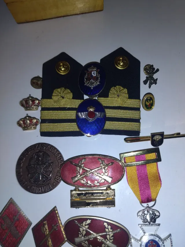 Lote militar antiguo