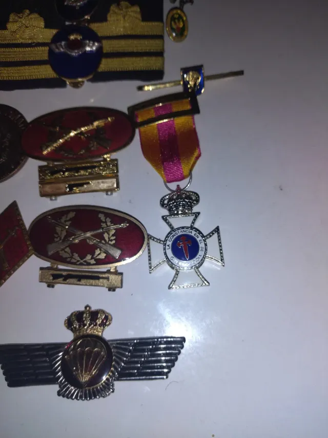 Lote militar antiguo