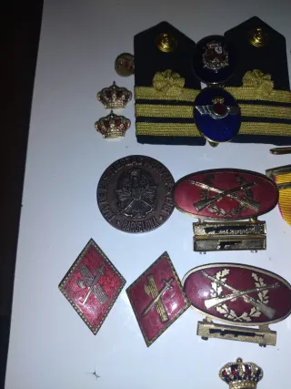 Lote militar antiguo