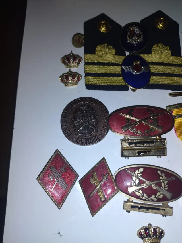 Lote militar antiguo