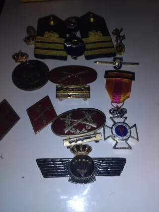 Lote militar antiguo