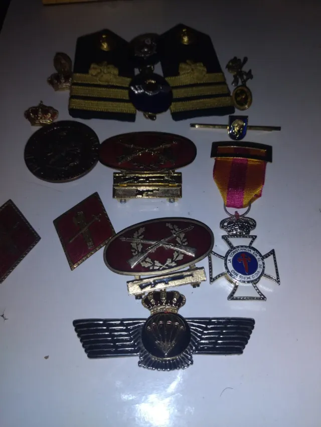 Lote militar antiguo