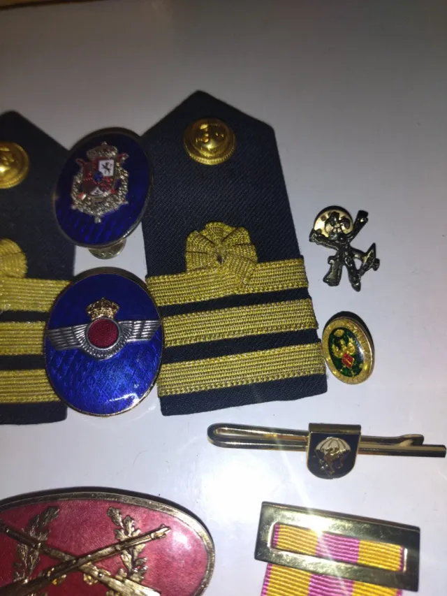 Lote militar antiguo