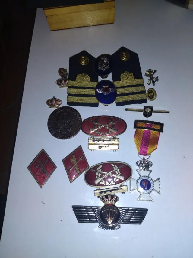 Lote militar antiguo