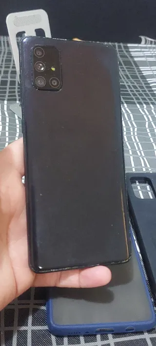 Samsung A71 4G Negro/Azul