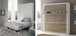 CAMA ABATIBLE VERTICAL TWINS