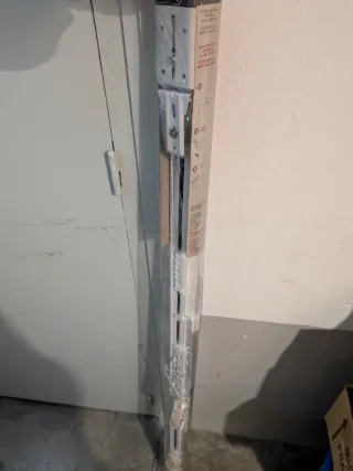 Riel extensible para cortinas 120-210 cm