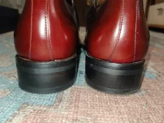 Prada Derby Stringate bordeaux