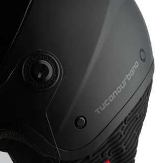 Casco Jet Tucano Urbano El’Pop Matt Carbon Grey
