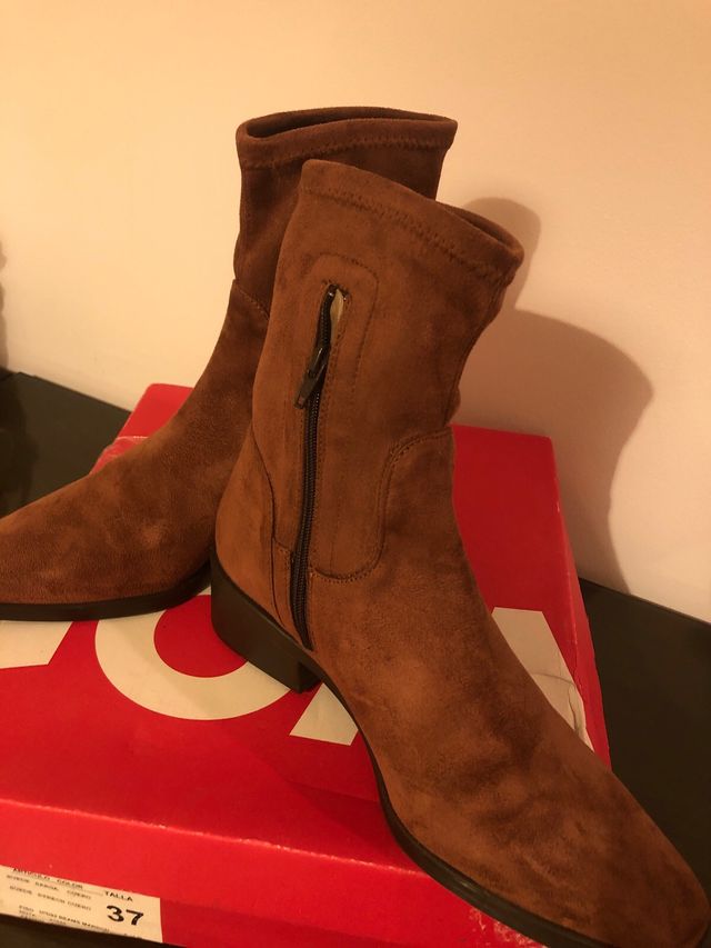 Botines Wonders Marrones Talla 37