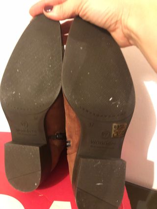 Botines Wonders Marrones Talla 37