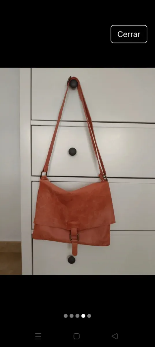 Bolso de cuero 100%