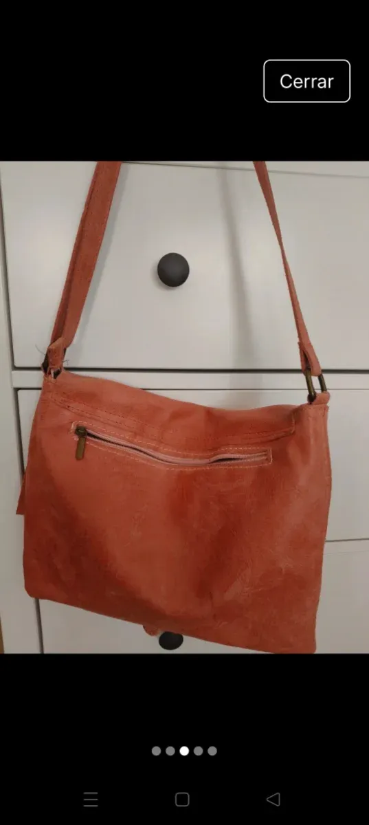 Bolso de cuero 100%
