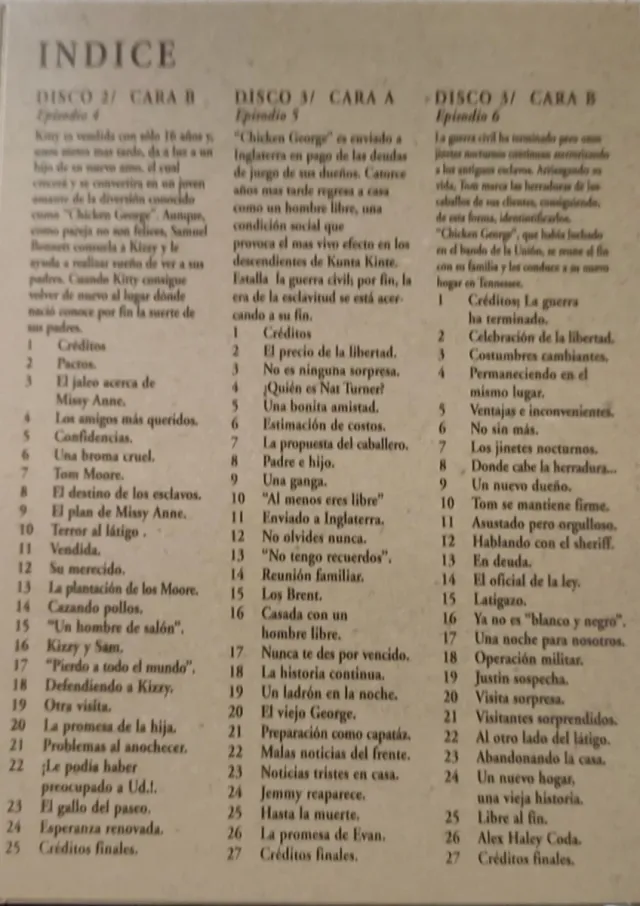 Raíces serie dvd Ed. 25 aniversario