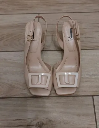 Sandali Jeannot eleganti tacco quadrato n.37