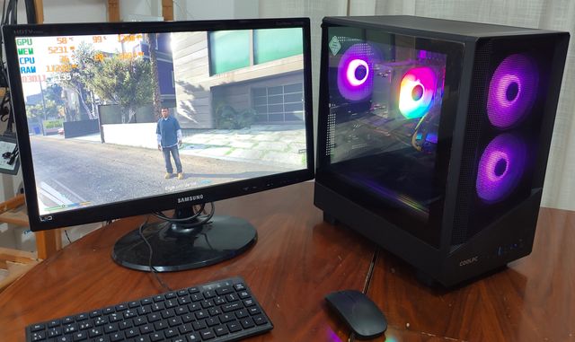 ORDENADOR GAMING 32GB RX 580 4GB SSD Xeon Win11