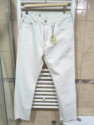 Pantalones vaqueros blancos Levi's