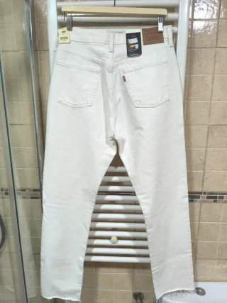 Pantalones vaqueros blancos Levi's
