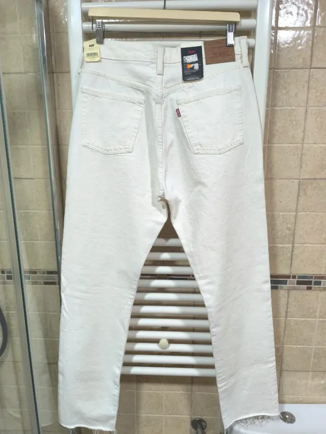 Pantalones vaqueros blancos Levi's