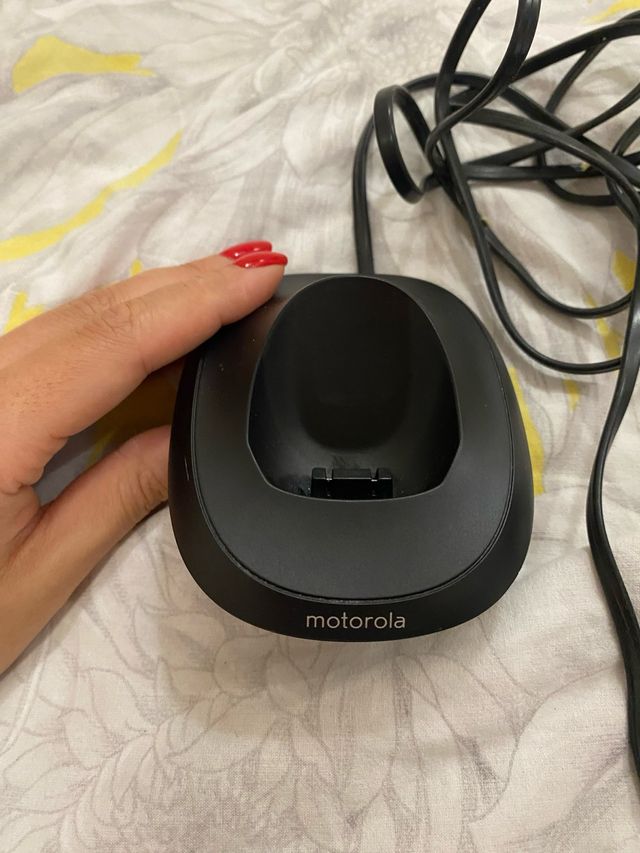 Base cargador Motorola negro