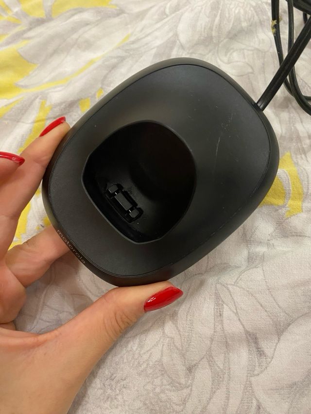 Base cargador Motorola negro