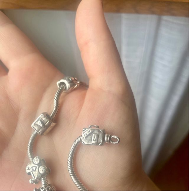 Pandora Charm Cesta Picnic Plata