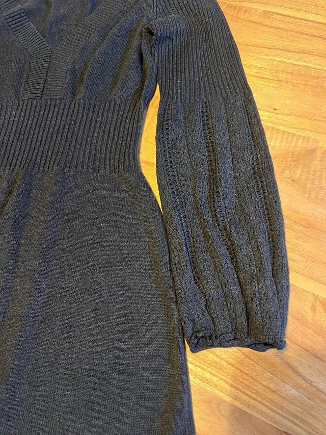 Jersey largo gris DKNY