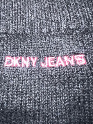 Jersey largo gris DKNY