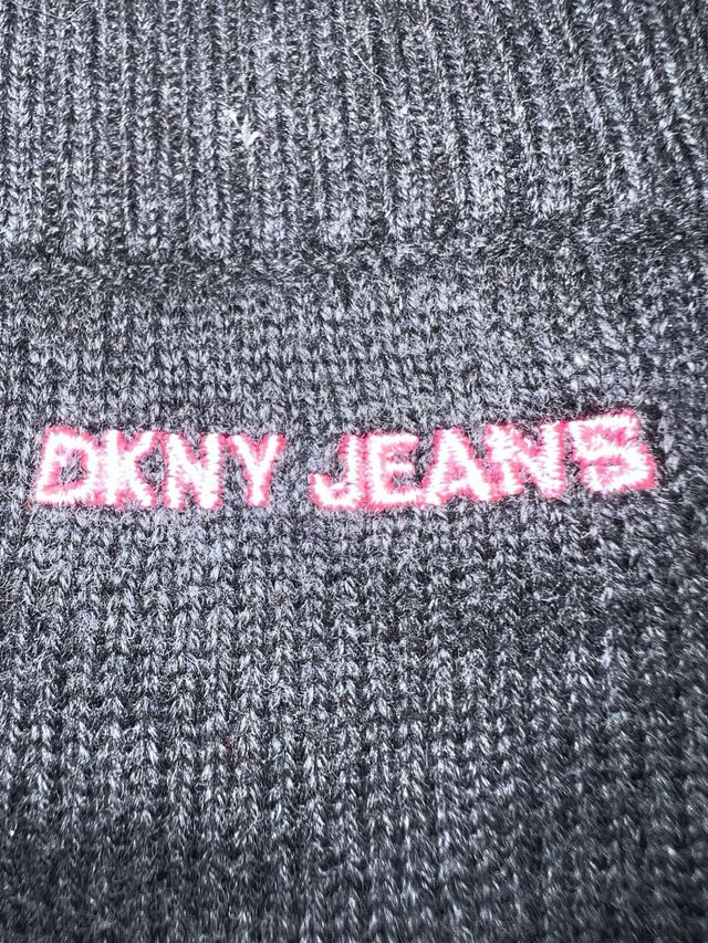 Jersey largo gris DKNY