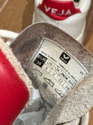 Zapatillas Trainers Veja V10 Talla 36 Clásicas