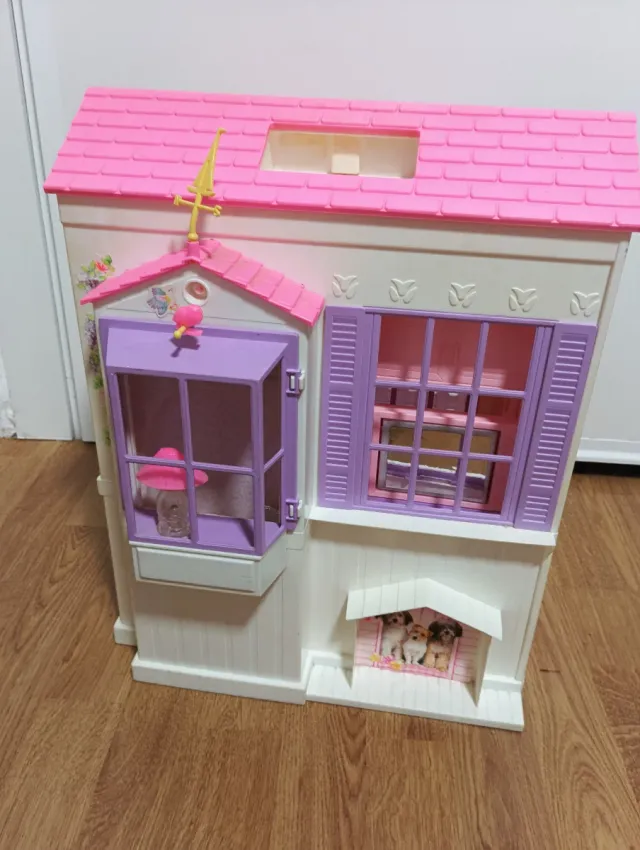 Casa Multichalet Barbie Años 90.Incluye Barbies