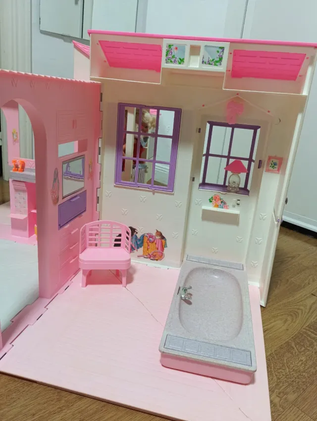 Casa Multichalet Barbie Años 90.Incluye Barbies