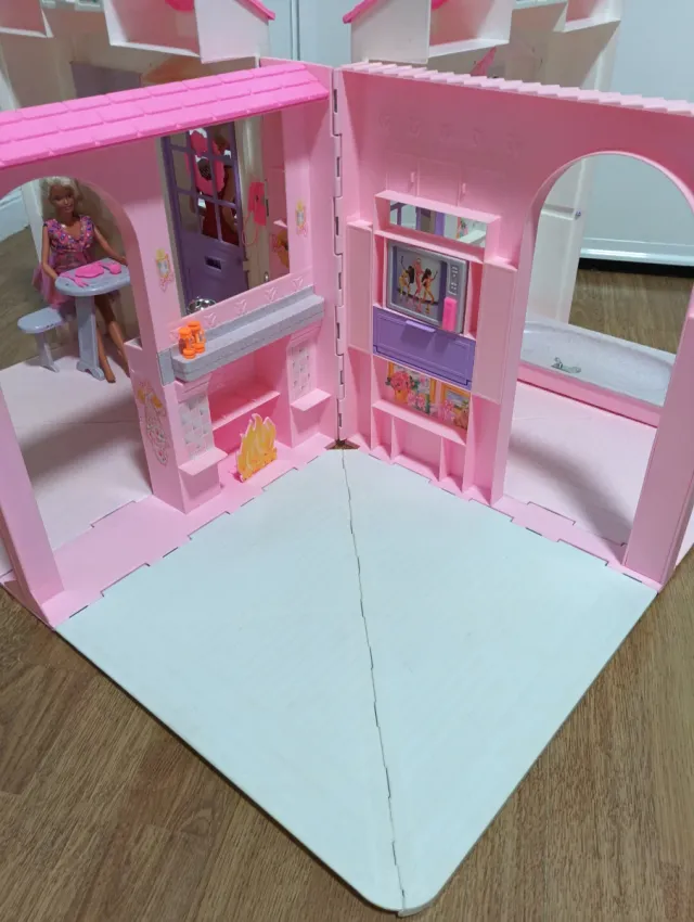 Casa Multichalet Barbie Años 90.Incluye Barbies