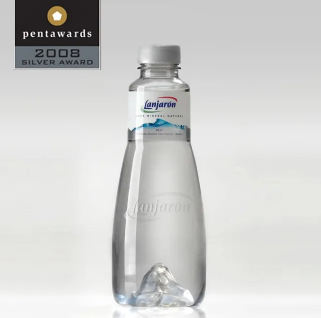 Botella Lanjarón - Plata Pentawards 2008