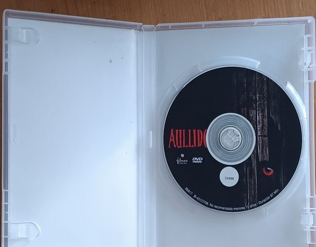 Película DVD Aullidos de terror. Wes Craven