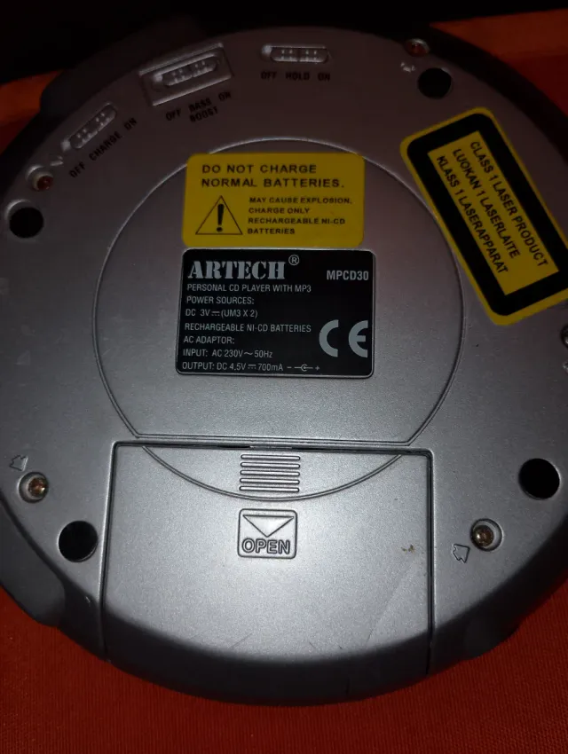 Reproductor CD MP3 ARTECH