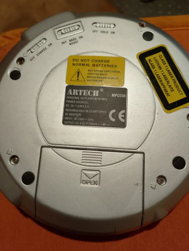 Reproductor CD MP3 ARTECH