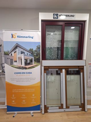 Ventanas PVC Kömmerling Roble Natural