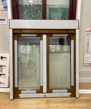 Ventanas PVC Kömmerling Roble Natural