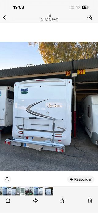 Portamotos para autocaravana Linnepe