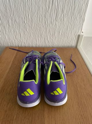 Adidas F50 Fútbol Sala Verde y Morado