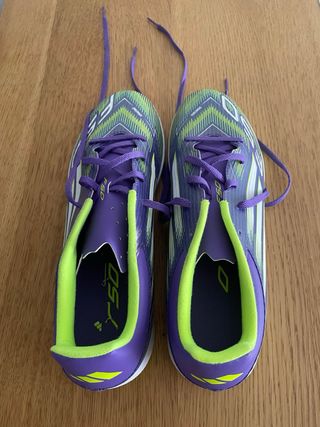 Adidas F50 Fútbol Sala Verde y Morado