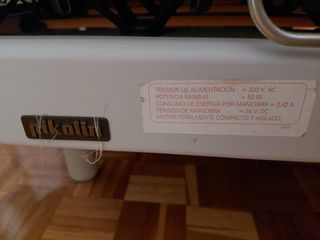 En PAMPLONA Cama articulada  Eléctrica 1,05m ancho