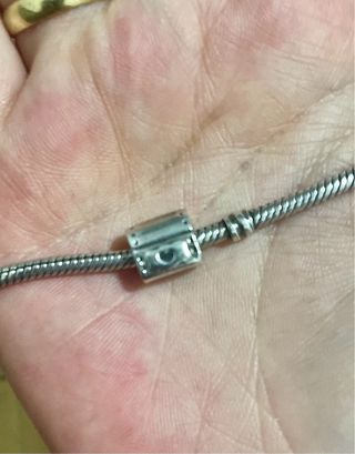 Pandora Cofre Corazón Plata