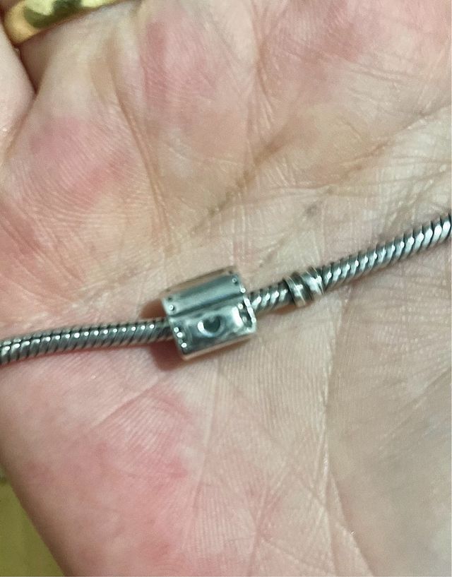 Pandora Cofre Corazón Plata