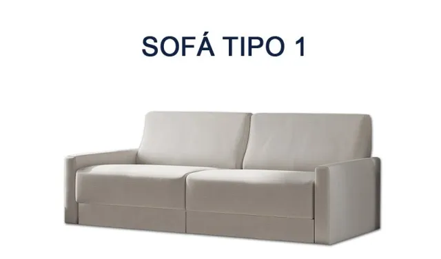 Cama Abatible Nova con Sofá