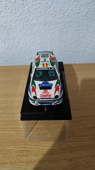 Coche Toyota Corolla WRC Scalextric 1/32 Slot